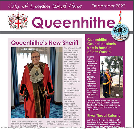 Queenhithe Ward newsletter December 2022 PDF