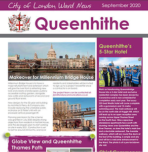 Queenhithe Ward News. Queenhithe Ward News - Sept 2020